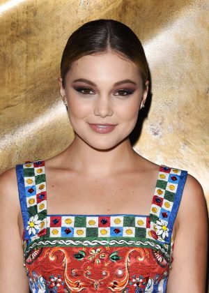 Olivia Holt at Dolce and Gabbana Store Party in Los Angeles | GotCeleb