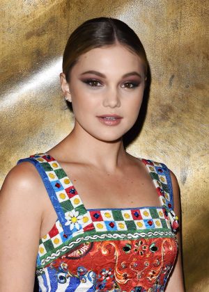 Olivia Holt at Dolce and Gabbana Store Party in Los Angeles