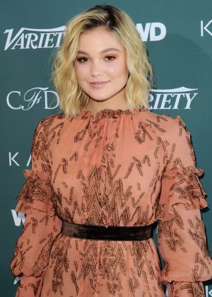 Olivia Holt - CFDA Variety and WWD Runway to Red Carpet in LA