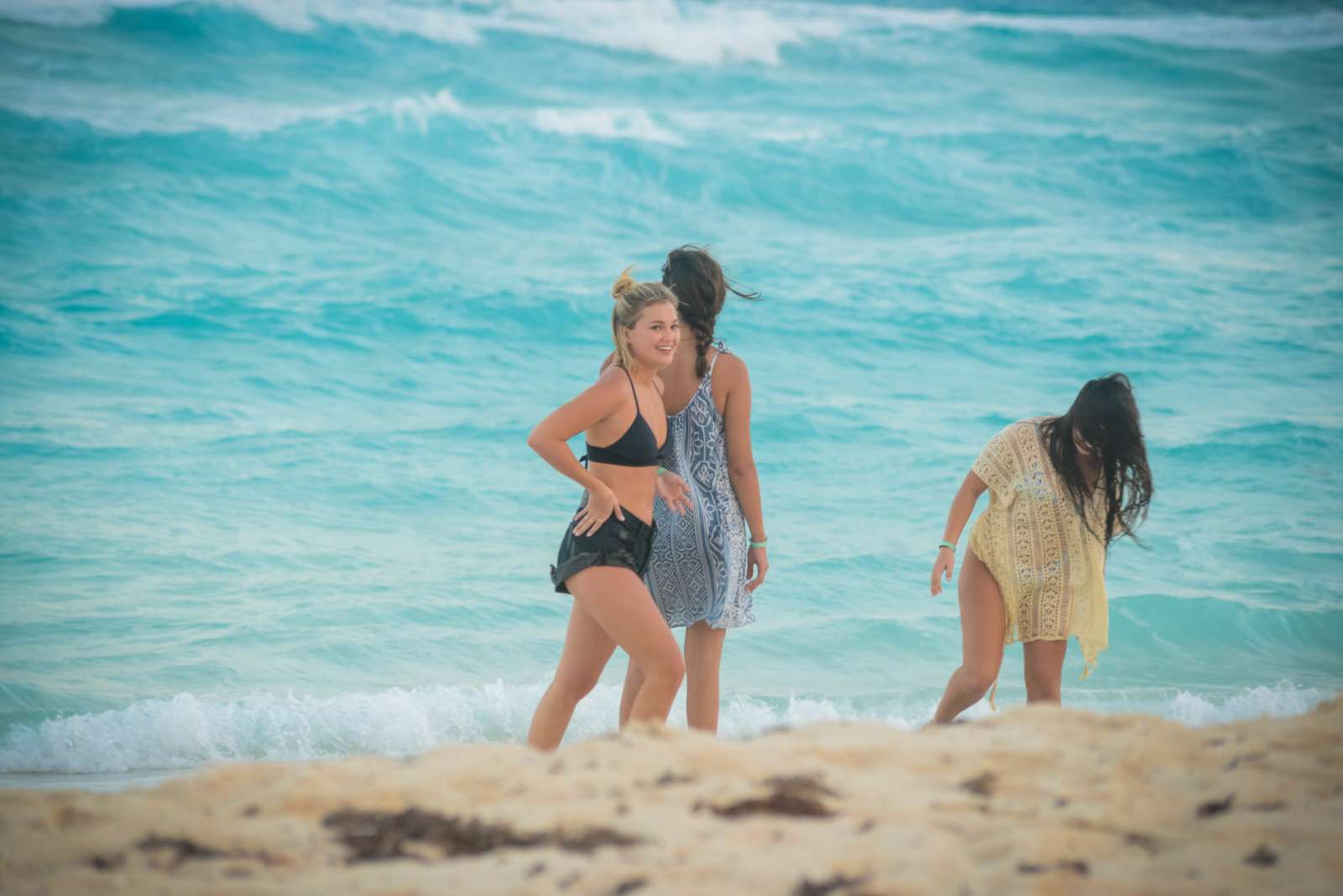 Olivia Holt in Bikini in Cancun. 