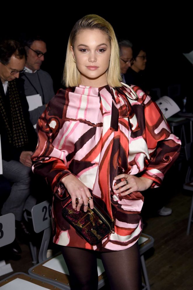Olivia Holt - Marc Jacobs Fashion Show 2018 in New York