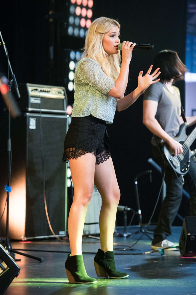 Olivia Holt - Performing at D23 Festival in Anaheim