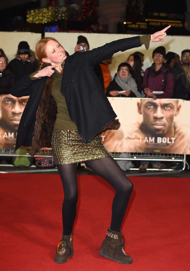 Olivia Inge - 'I Am Bolt' Premiere in London