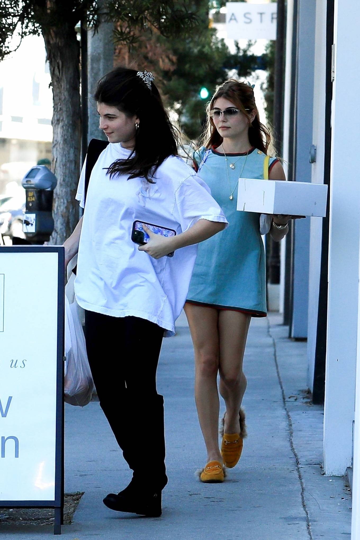 Olivia Jade - With Isabella Rose Giannulli seen in West Hollywood