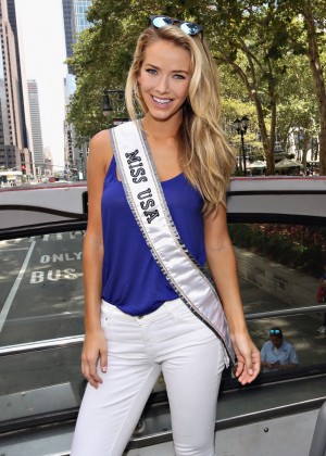 Olivia Jordan - Miss USA 2015 NYC Media Tour in NYC
