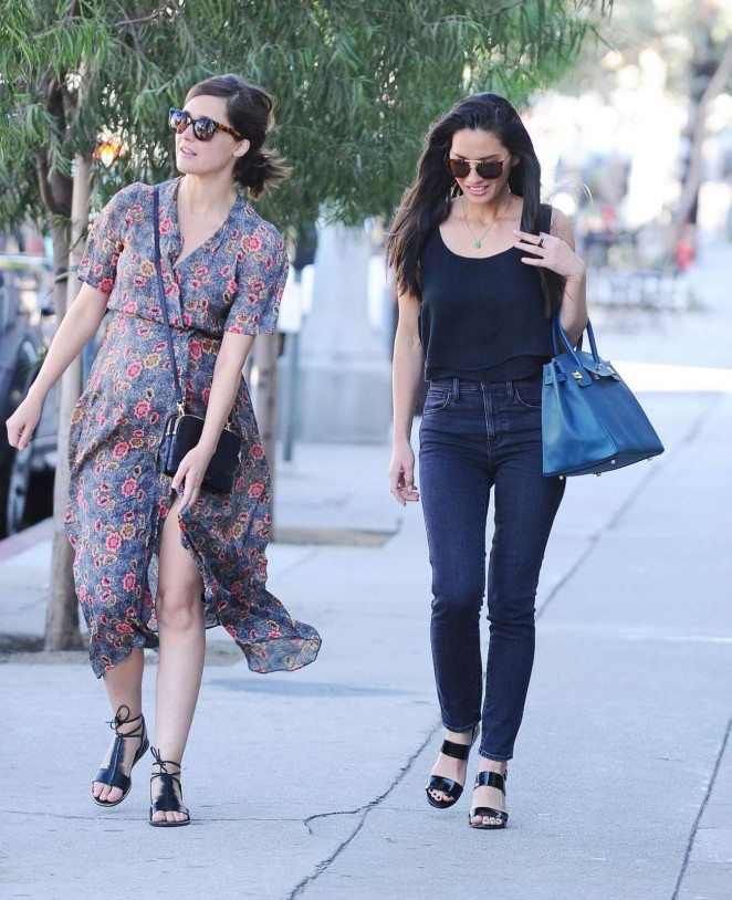 Olivia Munn and Rose Byrne Out in Hollywood