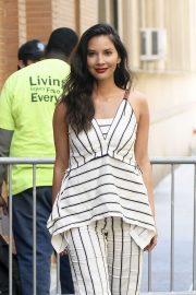 Olivia Munn - Arriving at The view studios in New York City