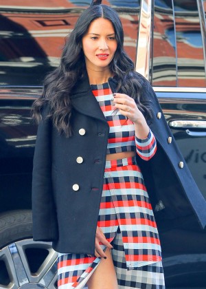Olivia Munn out in New York City