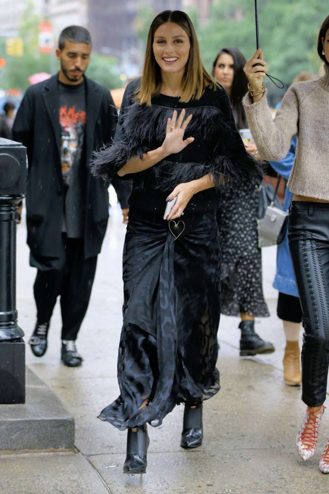 Olivia Palermo - Arrives at Escada Fashion Show in New York