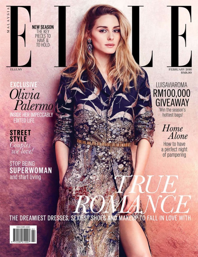 Olivia Palermo - ELLE Malaysia Magazine (February 2016)