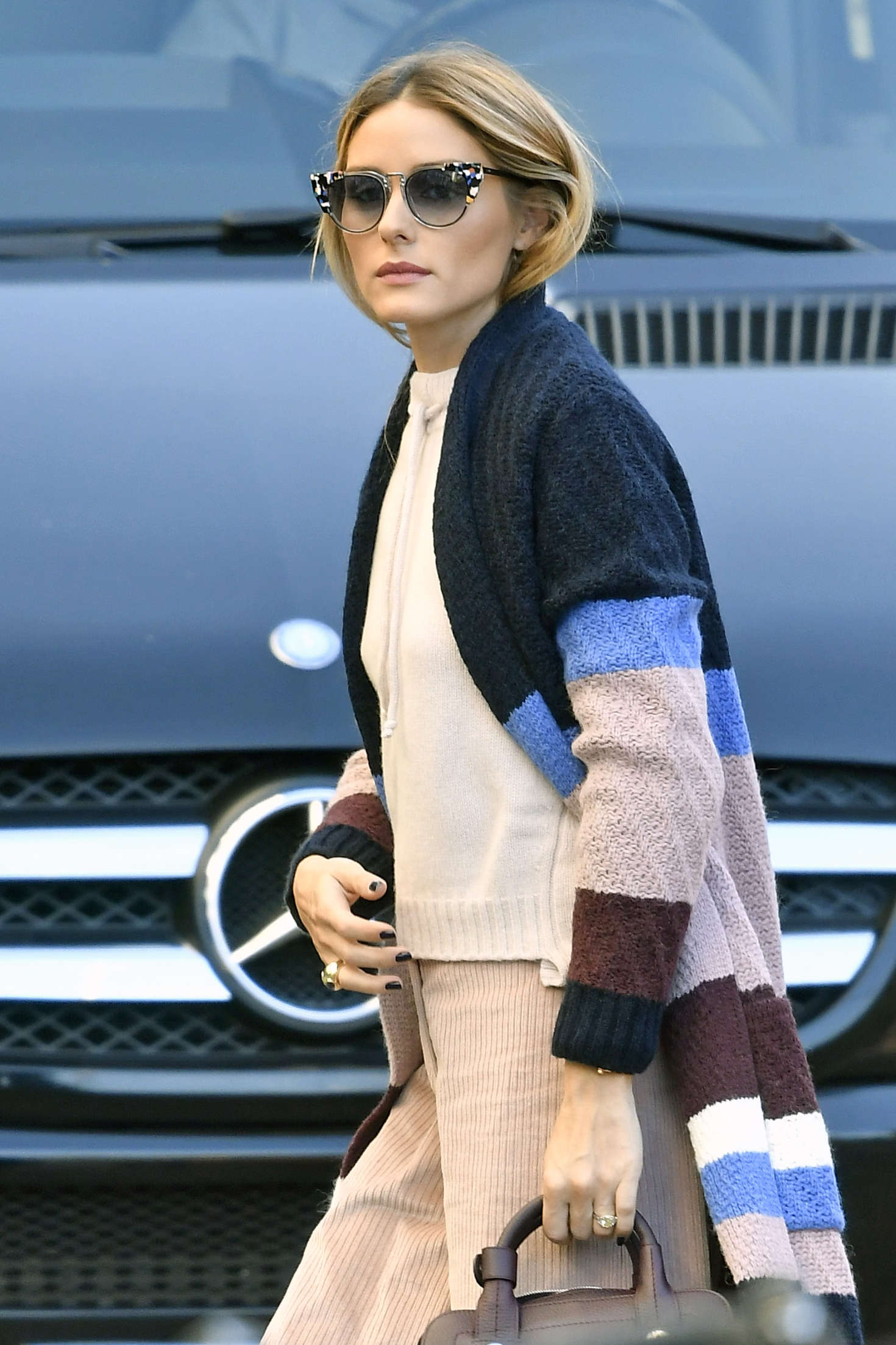 Olivia Palermo In Patterned Sweater 10 Gotceleb