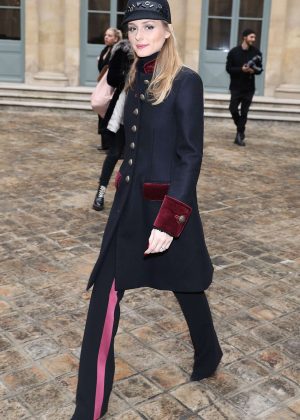 Olivia Palermo - Leaving Alexis Mabille FW 2017 Show in Paris