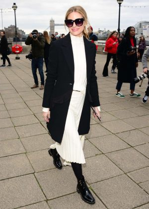 Olivia Palermo - Mulberry Show at 2017 LFW in London