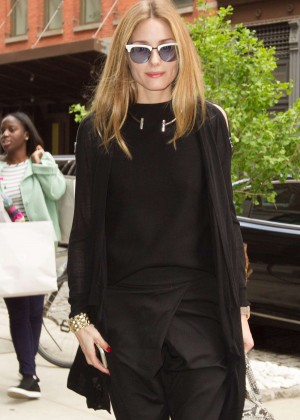 Olivia Palermo - Out and about in Soho