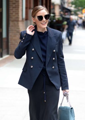 Olivia Palermo out for lunch in New York