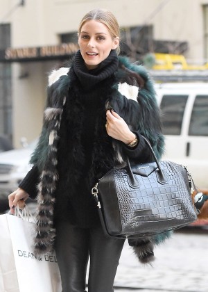 Olivia Palermo out in Brooklyn New York