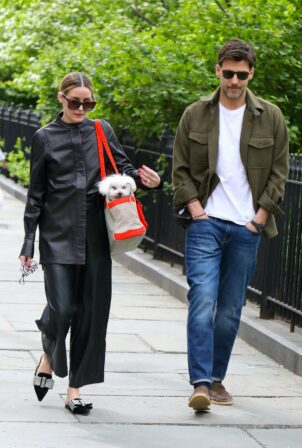 Olivia Palermo - Seen at the park in Brooklyn