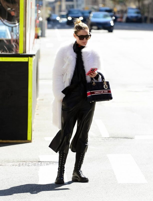 Olivia Palermo - Stepping out in New York