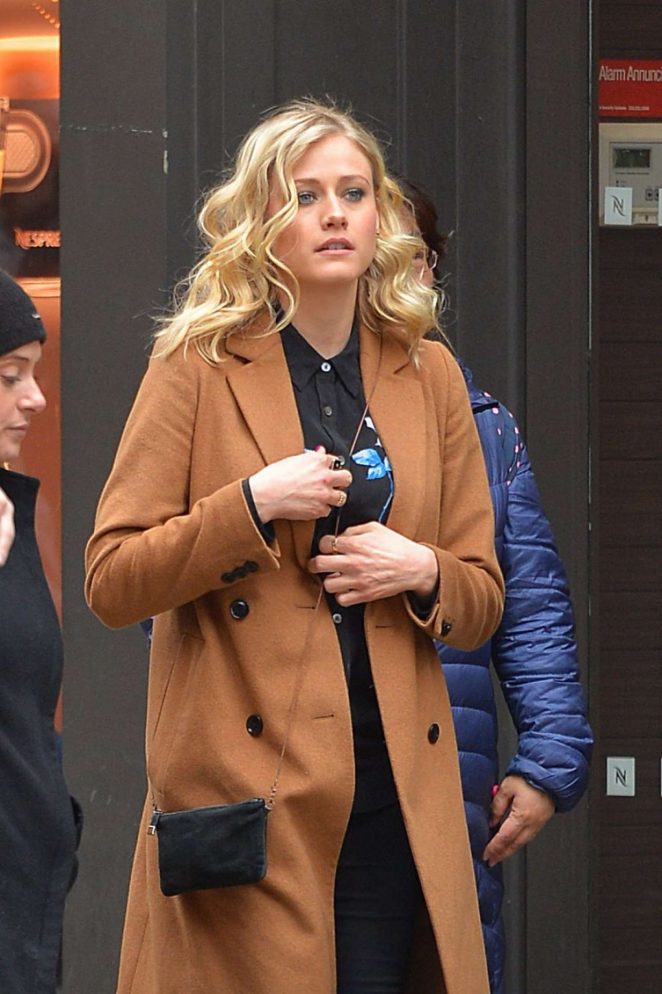 Olivia Taylor Dudley Out in New York