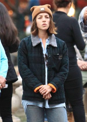 Olivia Thirlby at the Grove in Los Angeles