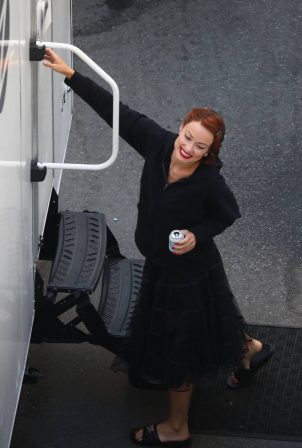 Olivia Wilde and Dita Von Teese and Harry Styles - 'Don't Worry Darling' set in Los Angeles