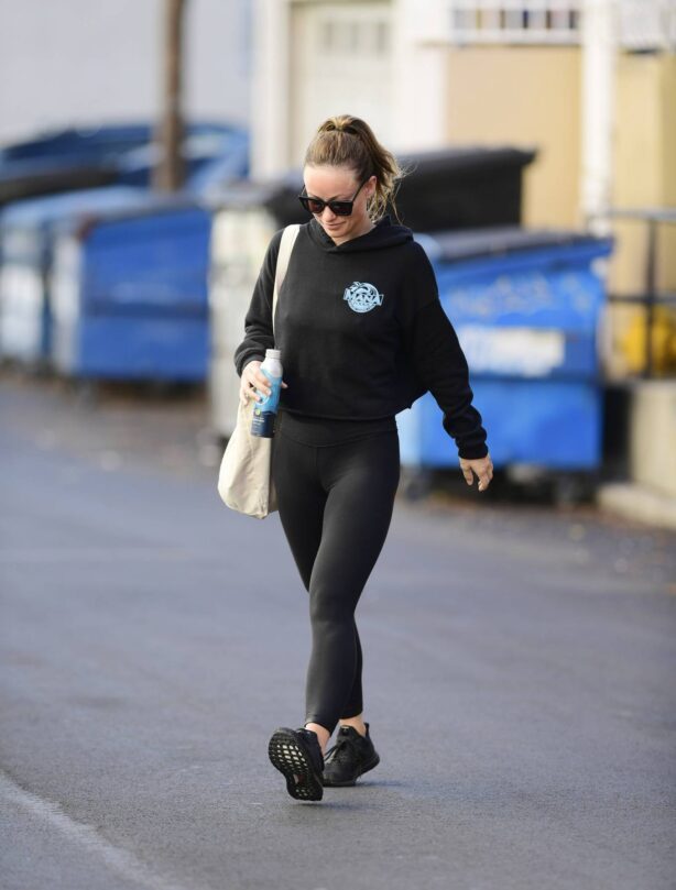 Olivia Wilde - Arrives at the gym in Los Angeles
