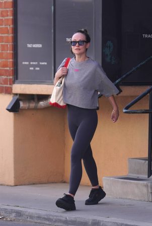 Olivia Wilde - Leaving The Gym In Studio City