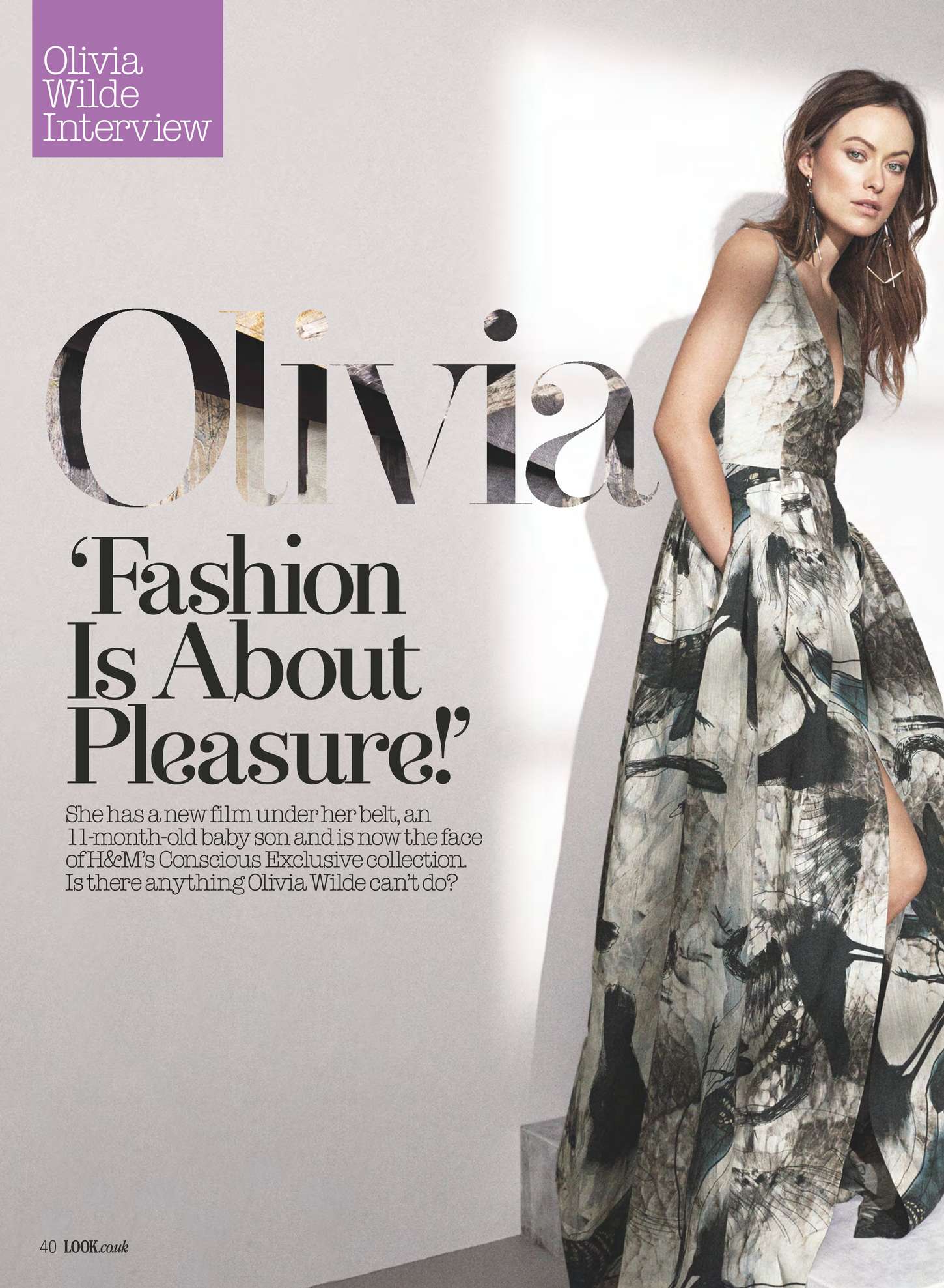 Olivia Wilde - Look UK Magazine (March 2015)