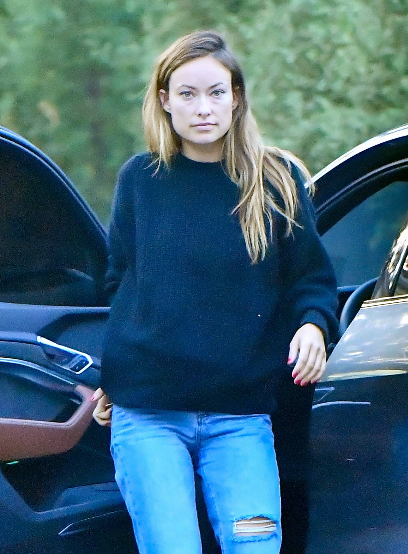 Olivia Wilde 2021 : Olivia Wilde – Makes a stop at a Studio in West Hollywood-03