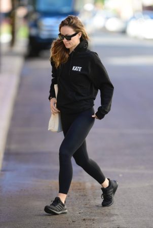 Olivia Wilde - Out for a workout in Studio City