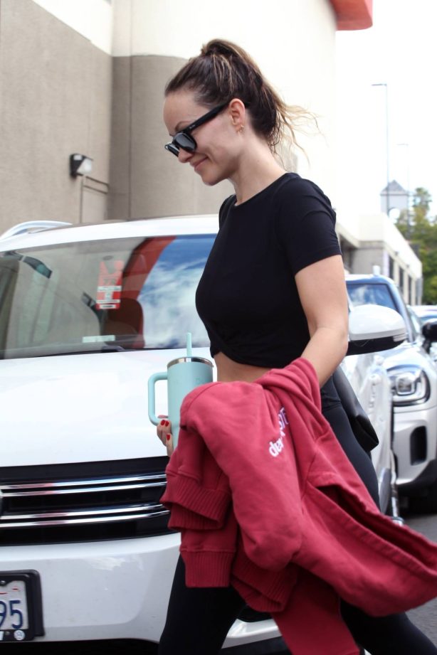 Olivia Wilde - Seen after gym in Los Angeles