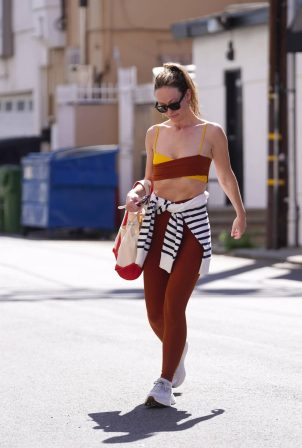 Olivia Wilde - Seen after her gym session in Los Angeles