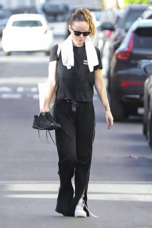 Olivia Wilde - Seen after workout session in Los Angeles