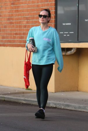 Olivia Wilde - Seen at a private gym in Studio City