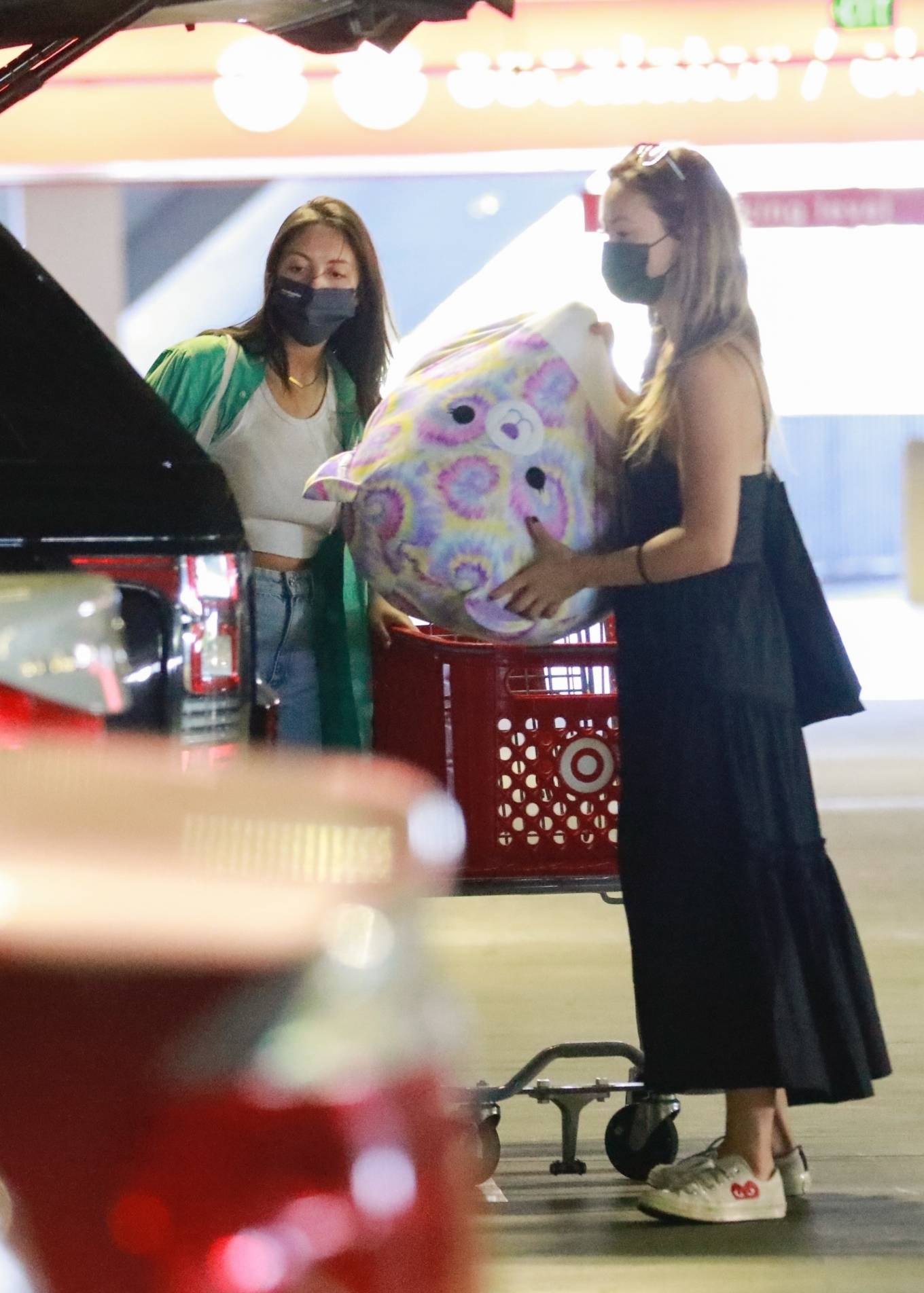Olivia Wilde - Shopping with a friend at Target in Los Angeles
