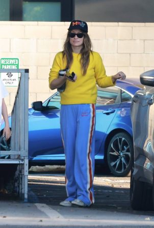 Olivia Wilde - Spends time with her son in Los Angeles