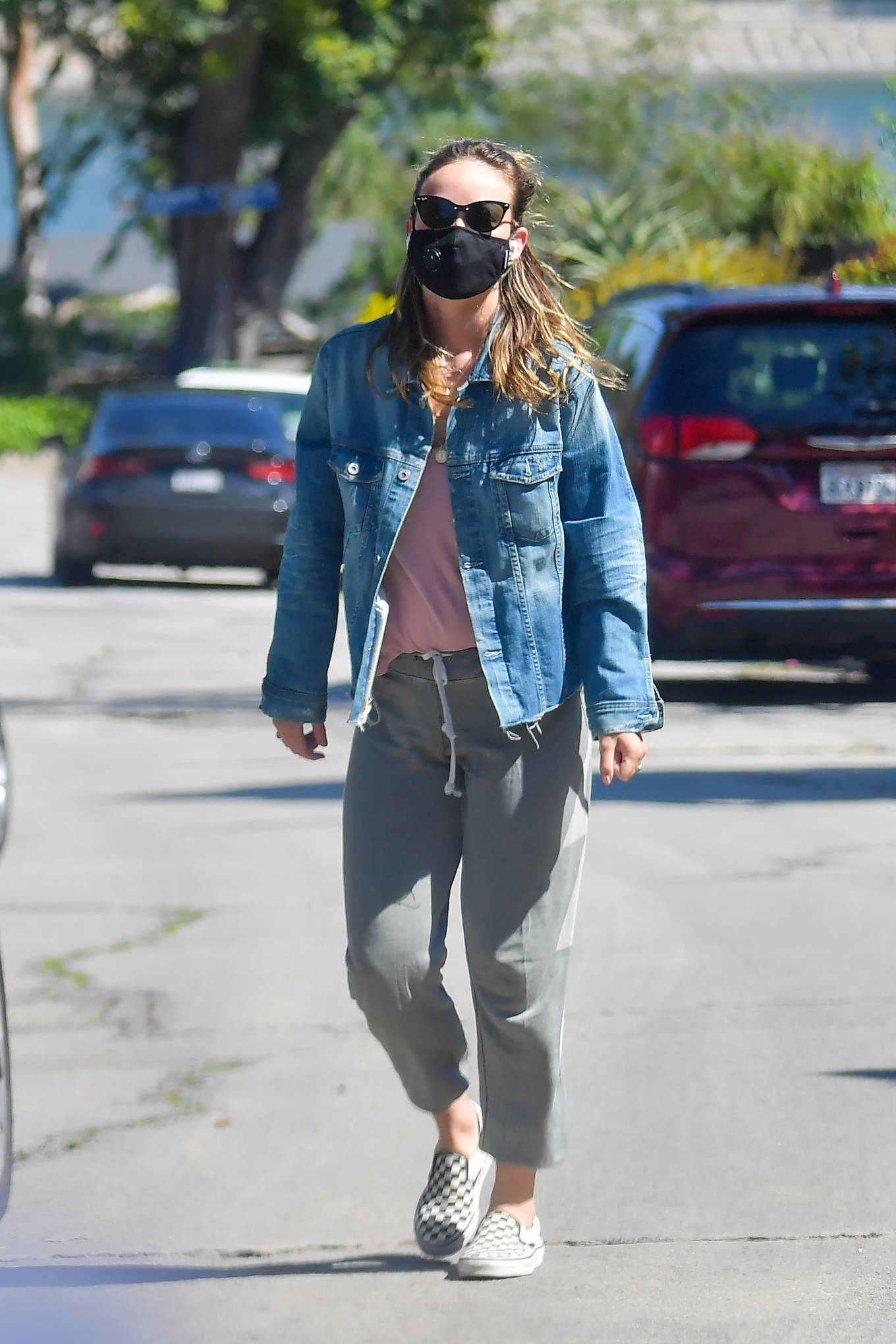 Olivia Wilde 2020 : Olivia Wilde – Takes a walk with a friend in Santa Monica-17