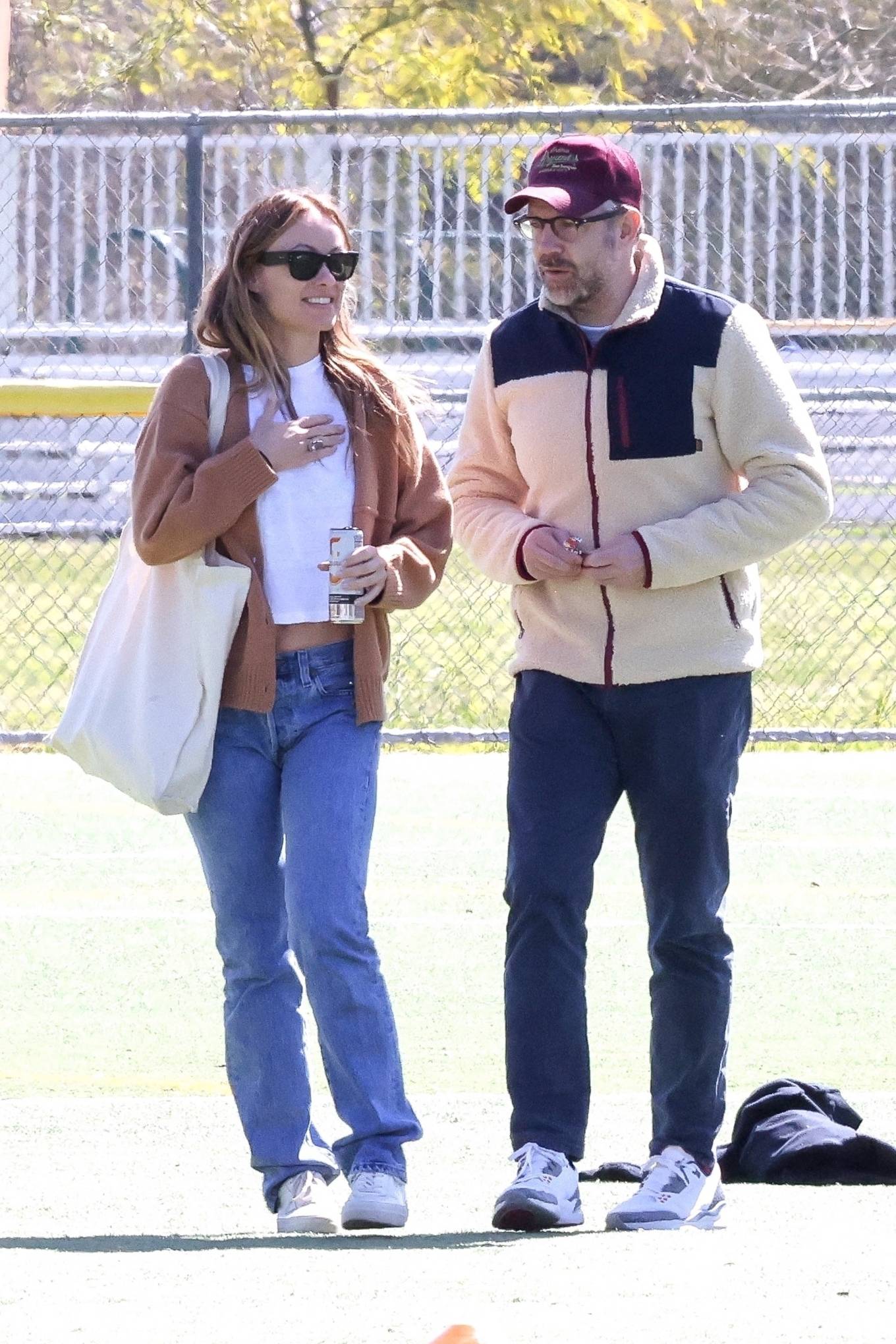 Olivia Wilde - With her ex Jason Sudeikis in Los Angeles
