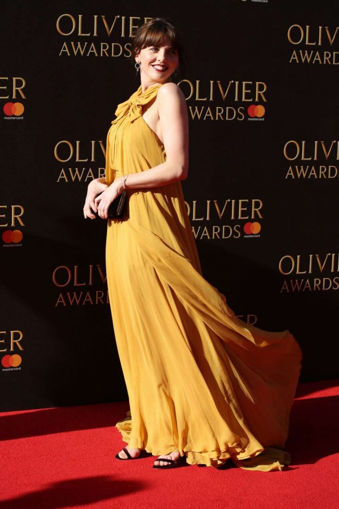 Ophelia Lovibond - 2017 Olivier Awards in London