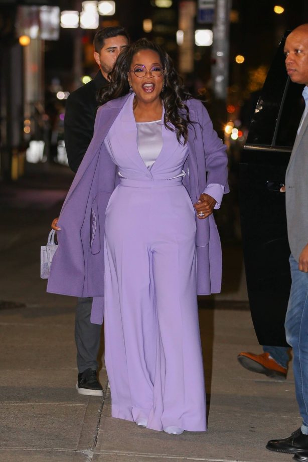 Oprah Winfrey - Promoting 'The Color Purple' in New York