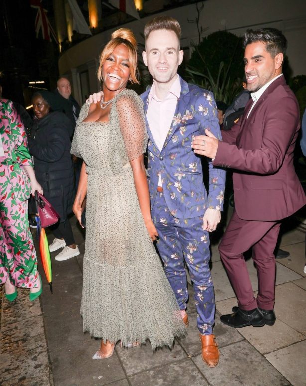 Otlile 'Oti' Mabuse - Exits the star-studded Pride of Britain Awards in London