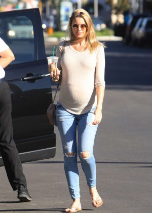 Paige Butcher in Ripped Jeans - Out in West Hollywood