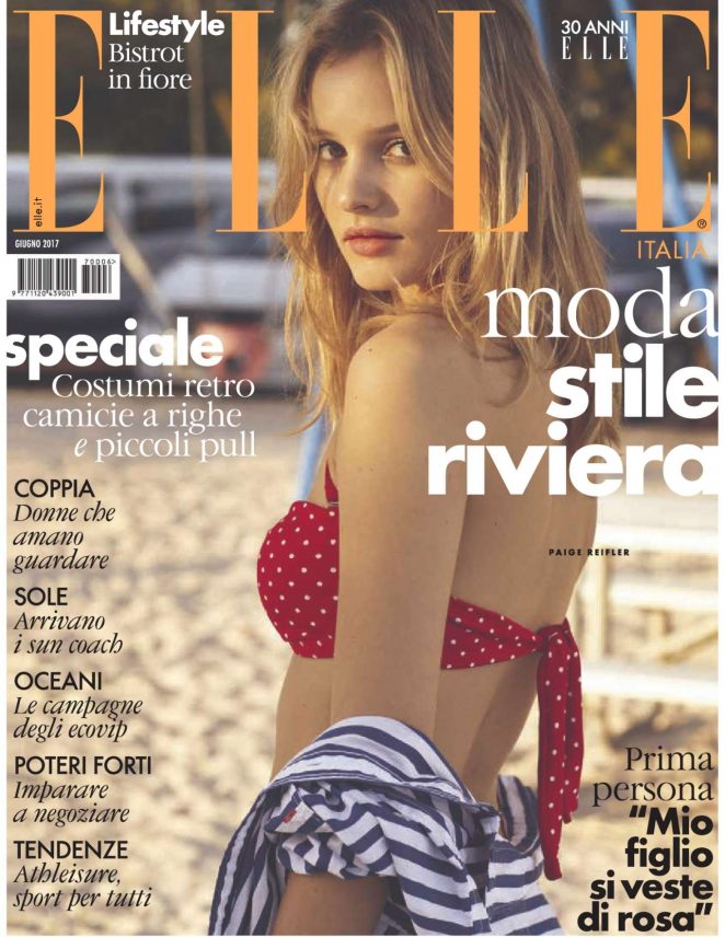 Paige Reifler - Elle Italy Magazine (June 2017)