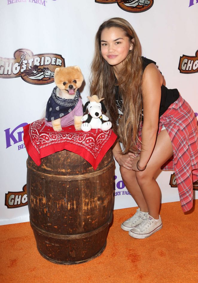 Paris Berelc - GhostRider Reopening at Knott's Berry Farm in Buena Park