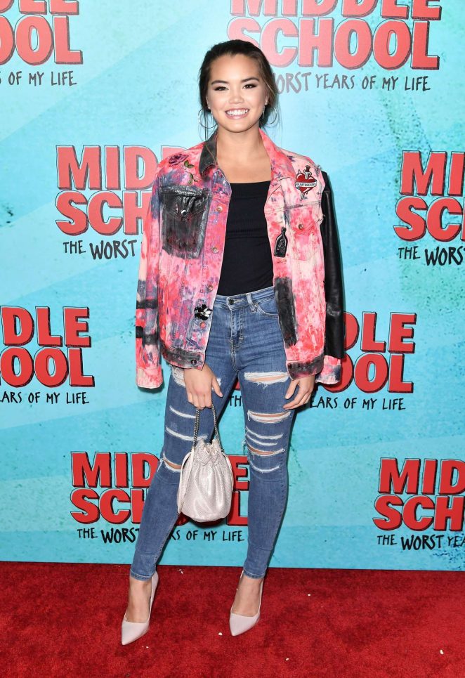 Paris Berelc - 'Middle School: The Worst Years of My Life' Premiere in Los Angeles