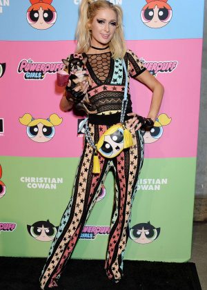 Paris Hilton - Christian Cowen x The Powepuff Girls Runway Show in LA