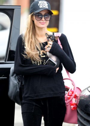 Paris Hilton out in Beverly Hills