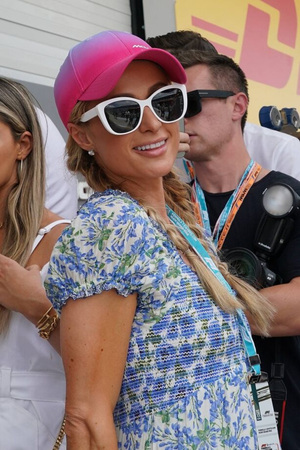 Paris Hilton - Pictured at Miami Grand Prix at Miami International Autodrome