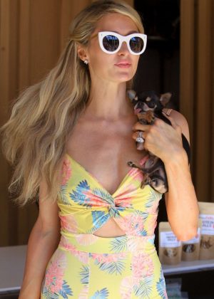 Paris Hilton - Shopping at Anastasia salon in Beverly Hills