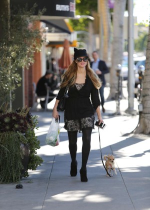 Paris Hilton out & about in Beverly Hills
